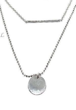 Plain Silver Necklaces